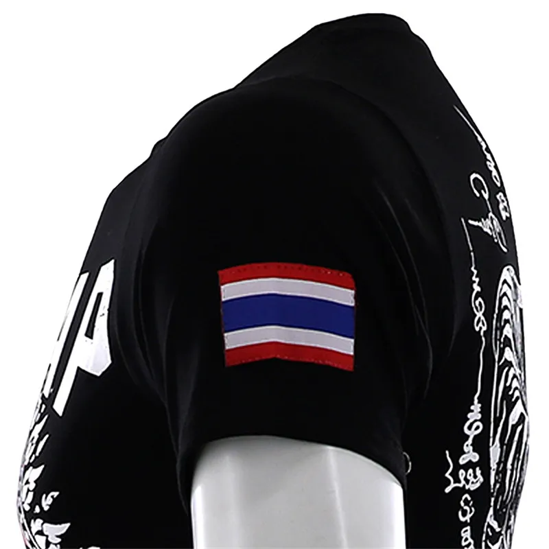 VSZAP tiger Boxing MMA футболка для спортзала футболки многофункциональные боевые