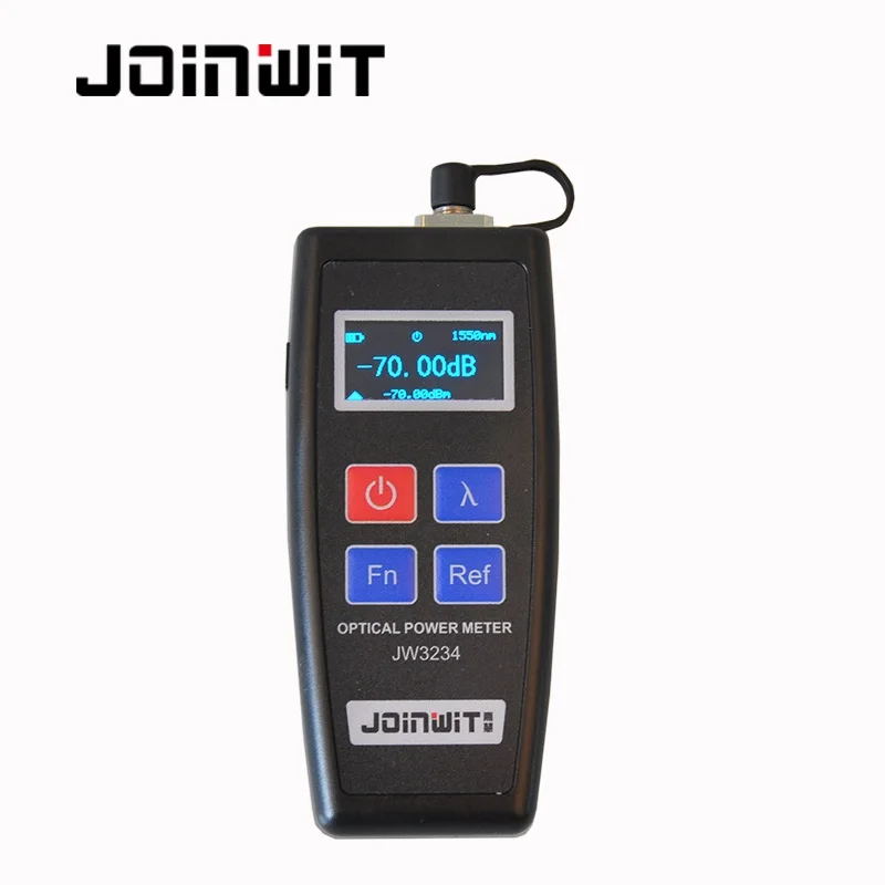 JoinWit JW3234C мини OPM оптический измеритель мощности-50~+ 26dBm и JW3105N VFL лазерный волоконно-оптический тестер 1 мВт Визуальный дефектоскоп