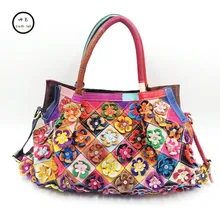 KUNDUI Nuevo Lingge Bolso de Cuero Genuino Mujeres de La Manera Bolsos de Marca de La Muchacha de Costura Bolsos Grandes Bolsas de Hombro Bolsa de Asas Casual
