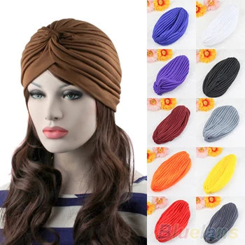 

Fashion Unisex Latest Style Stretchable Turban Hat Hair Head Cap Head NJ8 7ENI