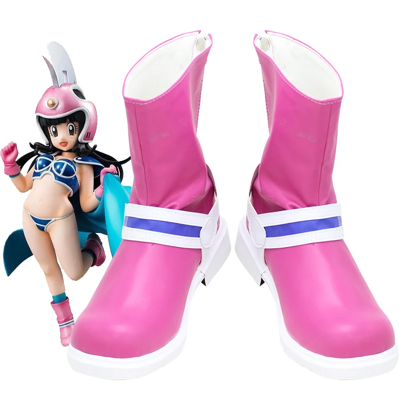 Dragon Ball Chichi Cosplay Shoes Boots Halloween Costume Accessories | Тематическая одежда и униформа