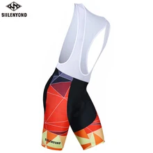 Siilenyond противоударный Велоспорт нагрудник шорты для женщин Лето горный велосипед Тигры с Coolmax 3D гель Pad Racing Спортивная одежда для велосипеда для мужчин