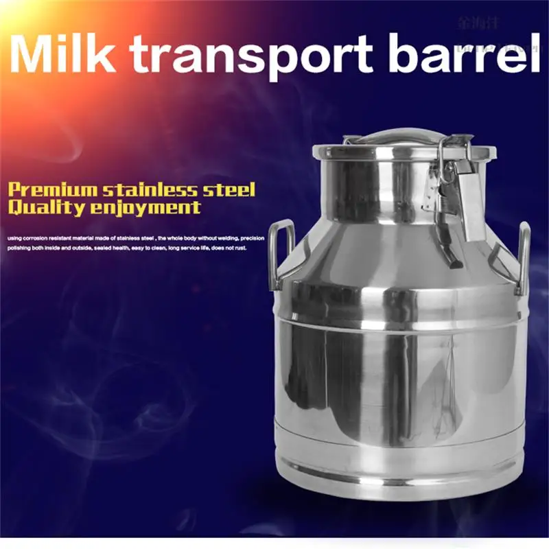 

High Quality 30L/40L Stainless Steel Milk Transport Can/Container,SS304