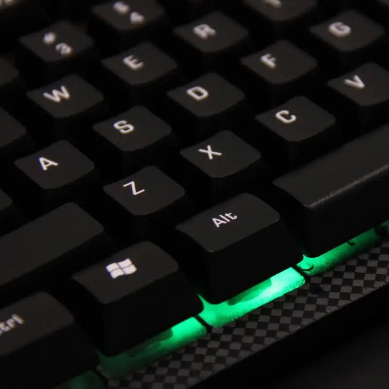 G20 Подсветка светодиодный Pro Gaming Keyboard USB проводной питание геймер клавиатура с 2000 Точек на дюйм Мышь для компьютерной игры «Лига Легенд» светильник игровая
