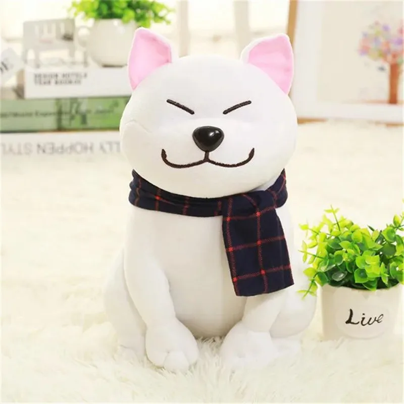 Limitada de algodón Real Tv y personaje de la película de unicornio Peluches Shiba Inu Perro Japonés muñeca de juguete Doge lindo Cosplay regalo 25 cm