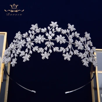 

Luxurious Oversize Full Cubic Zircon Brides Tiaras Crown CZ Diadema Bridal Coroa Wedding Hair Accessories