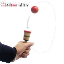 Wooden Toy Coordination Game Sword Juggling Ball Skills Wooden Skill Educational Toy For Children
