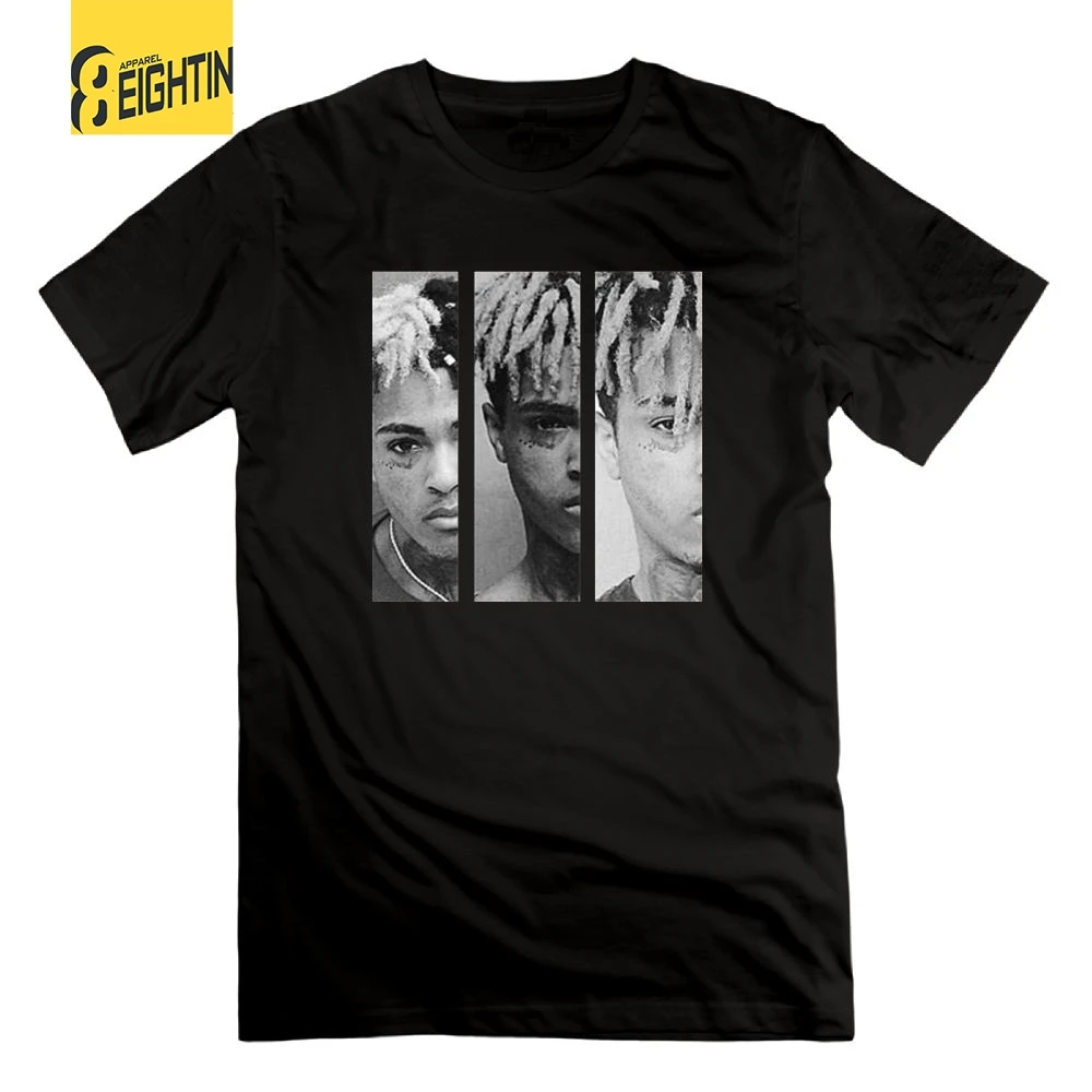 

XXXTENTACION T-Shirts 100% Cotton O-Neck Vintage Style Hip-hop Short Sleeve Plus Size Clothing Tee Shirt Popular Leisure