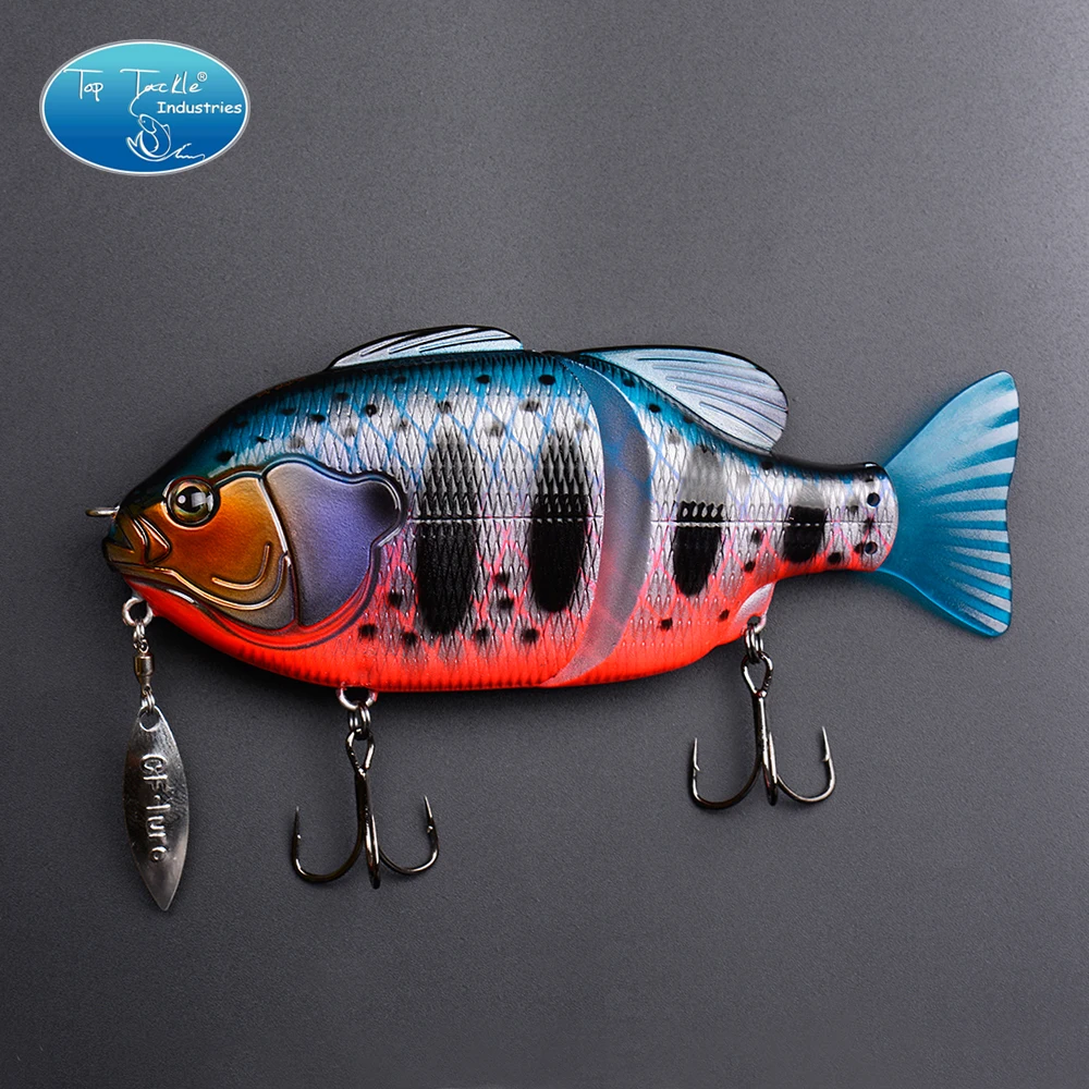120 مللي متر 50g 140 مللي متر 70g توبواتر العائمة Swimbaits صوتها الطعم باس الصيد إغراء البلطي مع سبينر