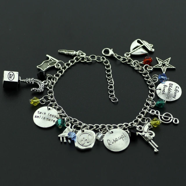 Ha Milton Charm Bracelet Broadway Musical Rise Up With Ha Milton Charm Bracelet Broadway Musical Rise Up With Star Gun