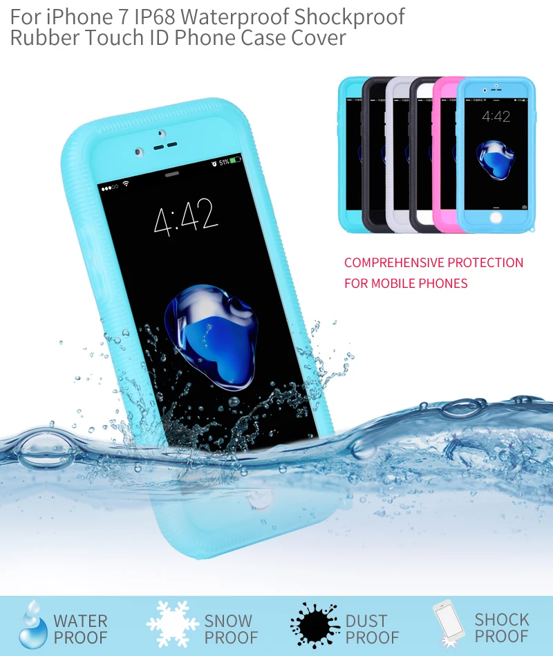 Водонепроницаемый Спорт Плавание/Подводное плавание чехол для телефона iPhone 6 S