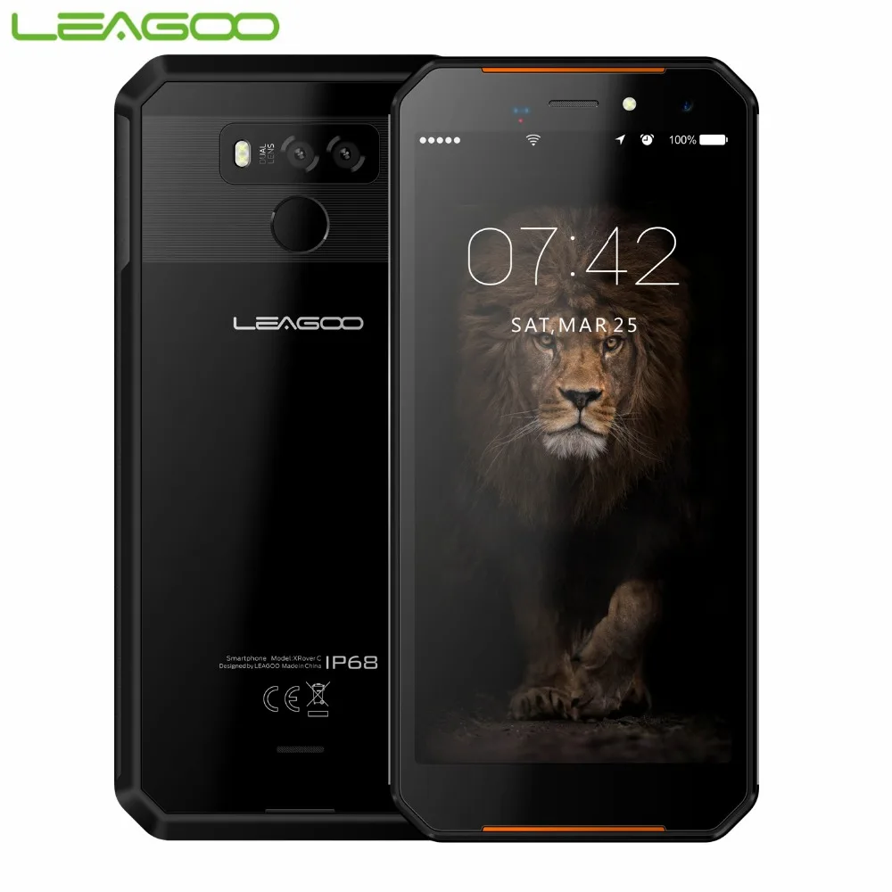 LEAGOO XRover C IP68 водонепроницаемый смартфон 5 72 &quot2 Гб 16 MTK6739 четырехъядерный