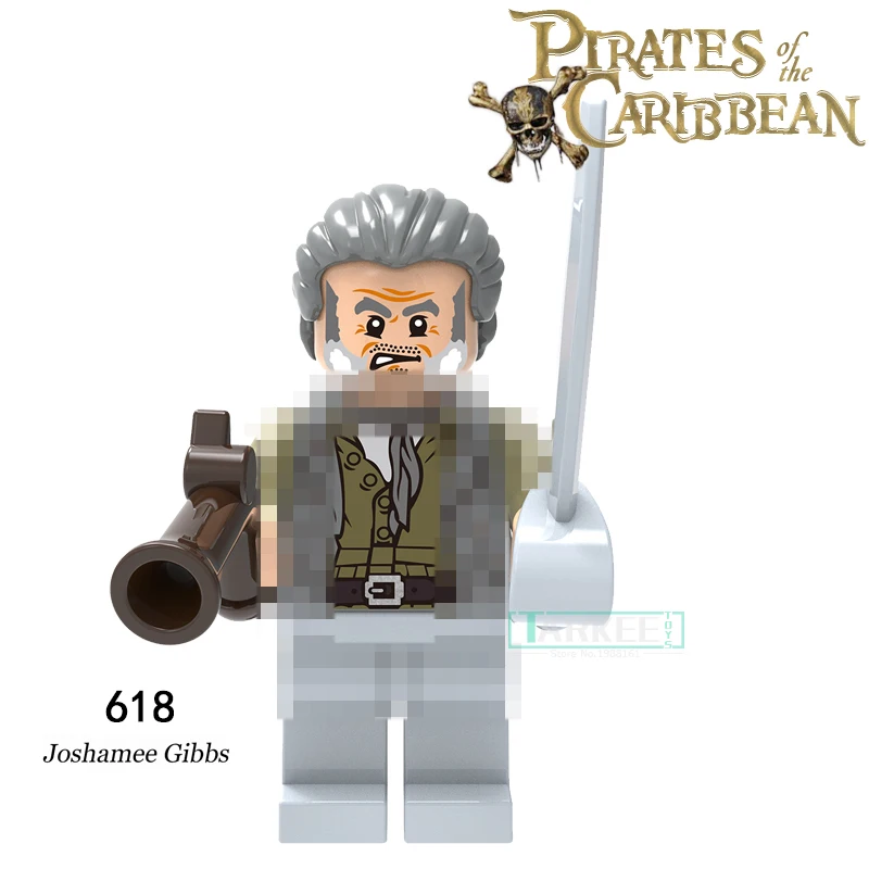 Одной продажи Building Block Joshamee Гиббс Пираты Карибского моря модель Игрушечные
