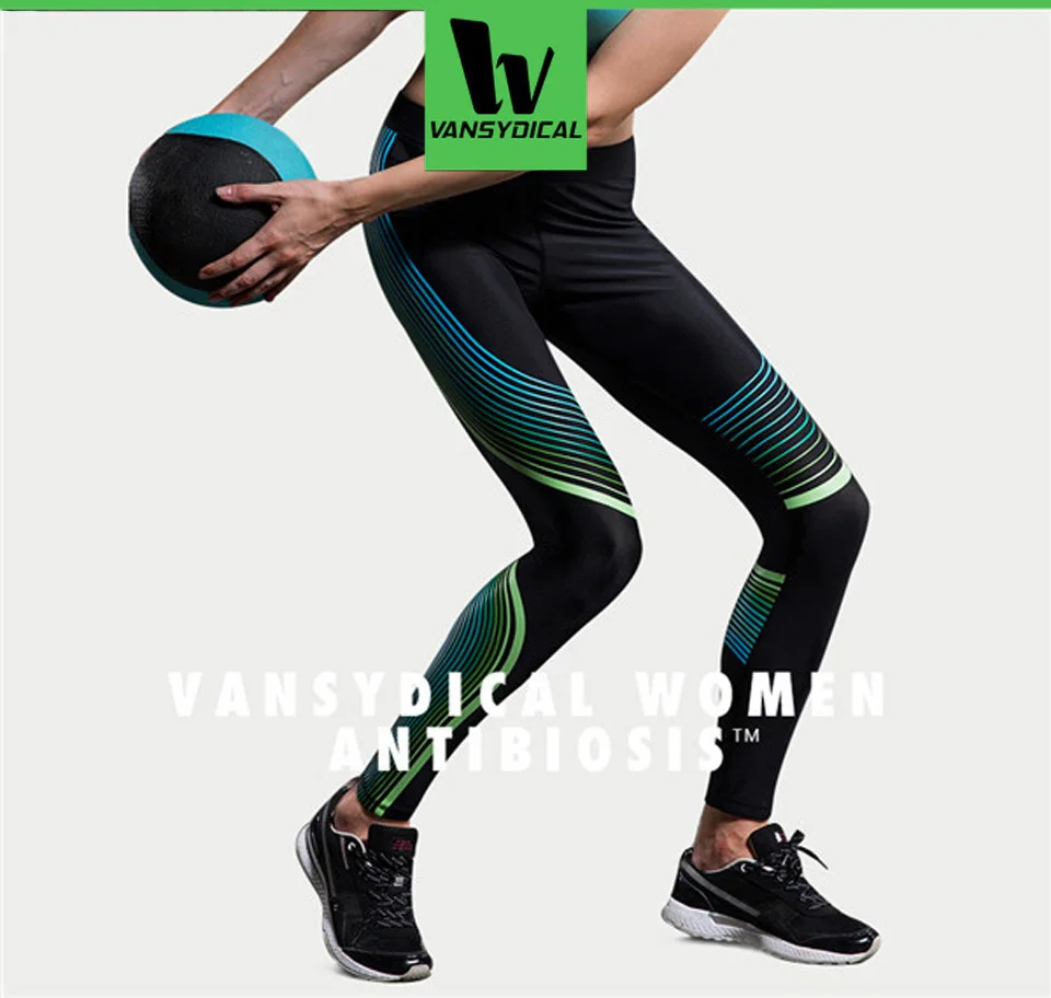 Женские брюки для фитнеса, компрессионные эластичные колготки, женские спортивные брюки для бега, облегающие леггинсы дял спортзала
