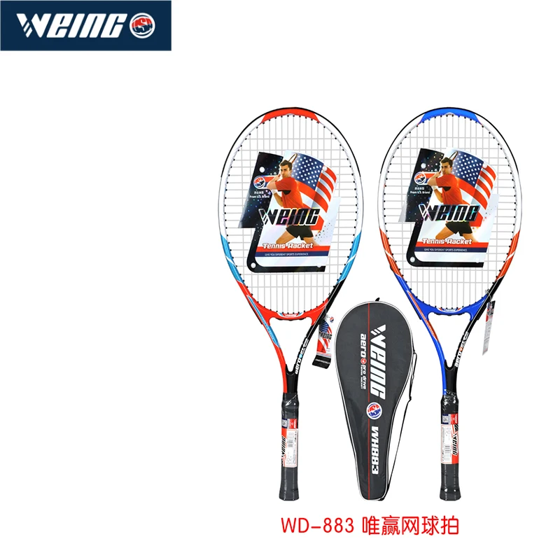 Лидер продаж WEING WD883 Профессиональный тренировка, теннис ракетки с сумочкой в комплекте, Для мужчин's и Для женщин знакомства Фитнес для настольного тенниса