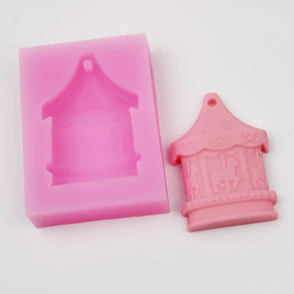 Silicone Plaster Tablet Mould Aromatic rotary Craft decoration tools soap Making mold