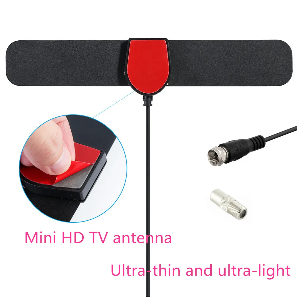 150 Mile Range Indoor Antenna TV Digital HD Skywire Digital HDTV 1080p Antenna Active HD Indoor TV Indoor TV Antenna DVB-T2 ATSC