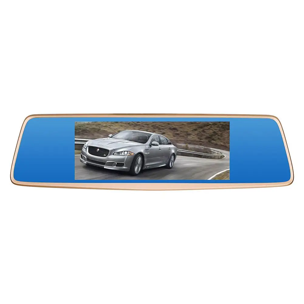 

V36 HD 1080P 7-inch Touch Screen Rear View Mirror Driving Recorder With Touch Function Auto Vehicle Camera Real-Time Recording