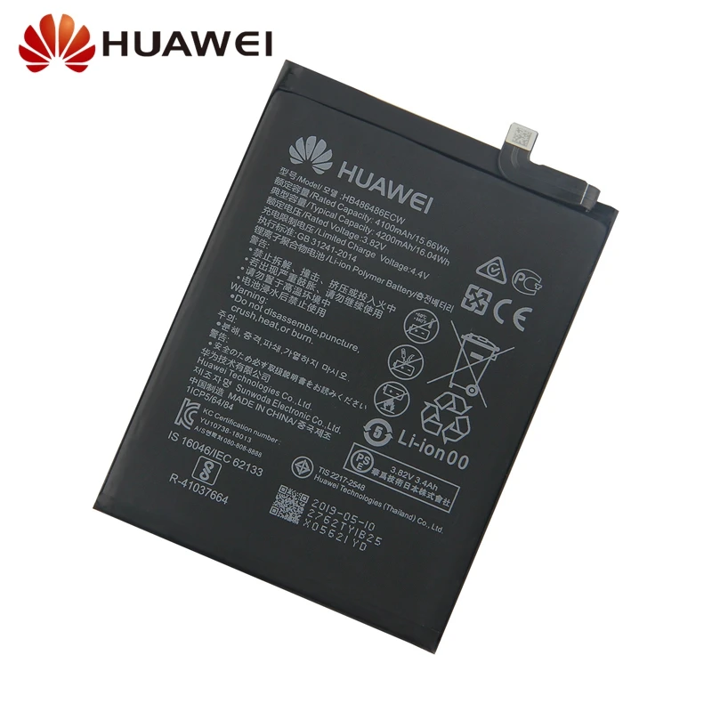 Сменный аккумулятор HB486486ECW для huawei P30 Pro mate 20 Pro mate 20 Pro 4200 мАч