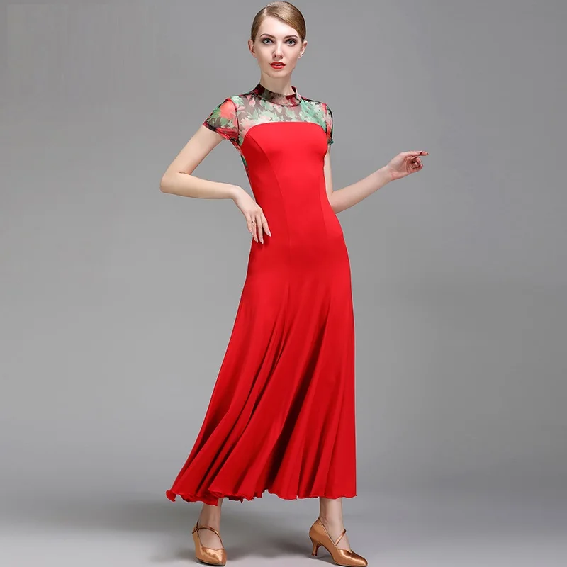 

New Professional Latin Dress Ballroom Dancing Dress Newest Design Woman Modern Dance Costume Fashion Modern Dance Clothes B-6070