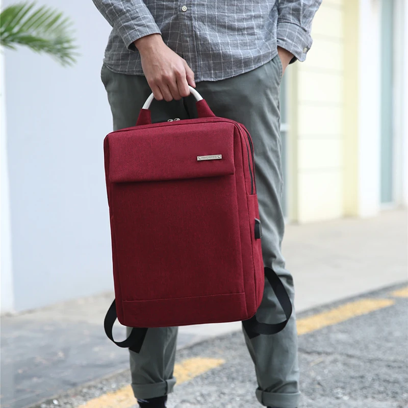 Мужской рюкзак PUI TIUA с защитой от кражи Usb, деловой рюкзак большой вместимости для мужчин и женщин, школьная сумка, дорожная сумка, Студенческая сумка