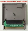 Coque en plastique de remplacement de cartouche de jeu de 72 broches de couleur grise pour Console NES, adaptateur gratuit FC60Pins vers NES72Pins ► Photo 1/3