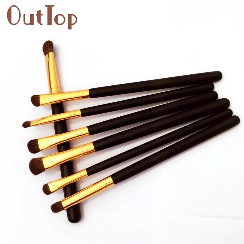 Classic 7pcs Makeup Brushes Set for Makeup Natural Nylon Hair Eye