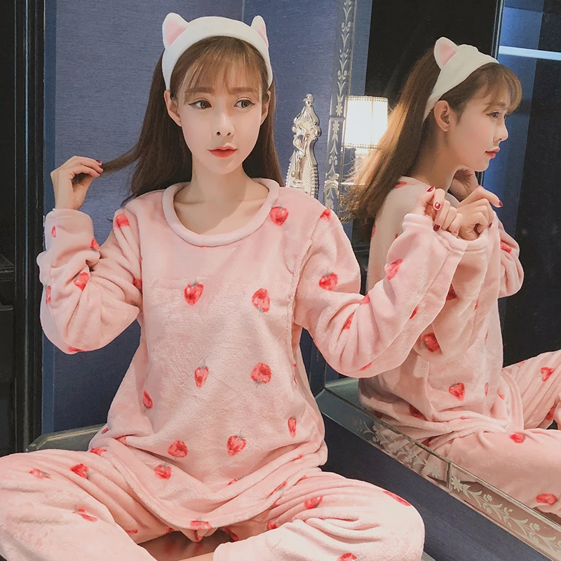 Spring&fall pregnant women cotton pajamas maternal long sleeved home clothes Maternity large yards feeding nursing clothing set Spring&fall pregnant women cotton pajamas maternal long sleeved home clothes Maternity large yards feeding nursing clothing set