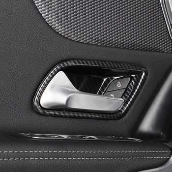 

For Mercedes Benz A Class A180 A200 A220 A250 4pcs Car Inner Door Handle Bowl Decoration Cover Trim Auto Sticker Car Accessories