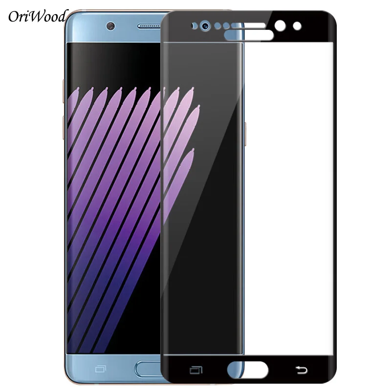 

OriWood 3D Curved Full Coverage Tempered Glass For Samsung Galaxy Note FE Fan Edition for Samsung Note 7 Screen Protector Film