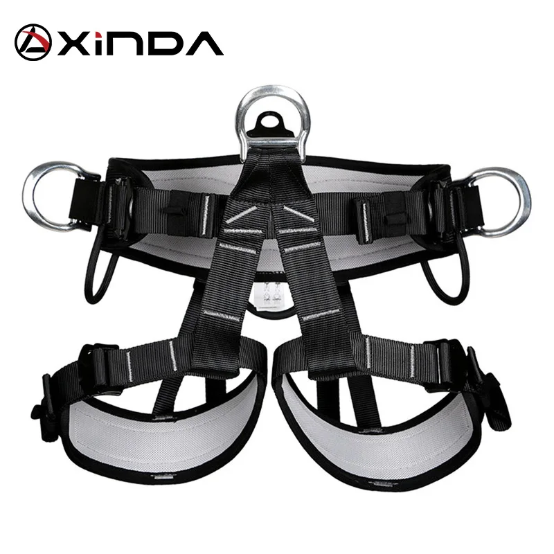 Acampamento ao ar Metade do Corpo Cinto de Segurança Xinda Livre Caminhadas Escalada Cintura Suporte Árvore Arnês Equipamentos Esportivos Aéreos Mod. 74282