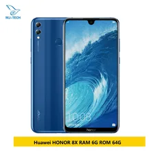 Global Honor 8X Max, 6G, 64G, 7,12, Восьмиядерный процессор Snapdragon 660, Android 8,1, Восьмиядерный аккумулятор, 4900 мА/ч, отпечаток пальца, ID, мобильный телефон