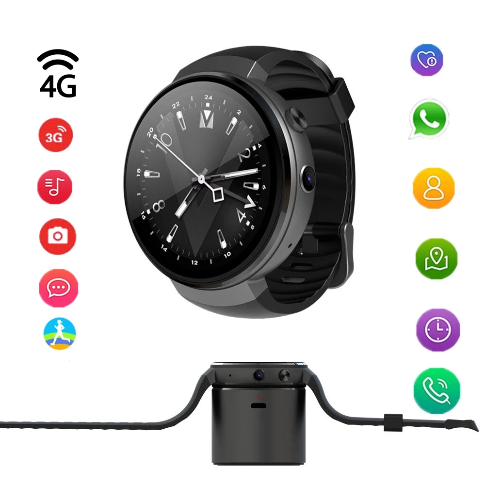 Hot sale 4G Smart Watch ROM16G+RAM1G 580mAh GPS WIFI Hand