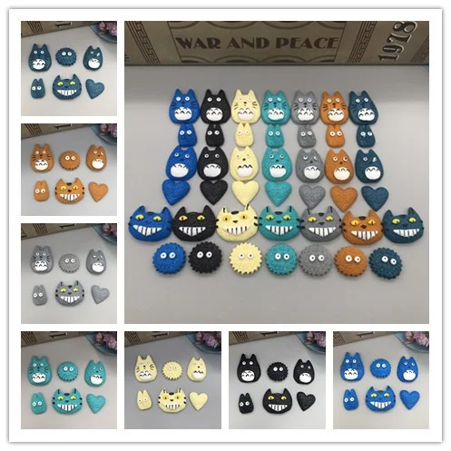 

1set=6pcs. Resin Japanese cartoon biscuit. Resin flatback Cabochon for phone decoration,DIY