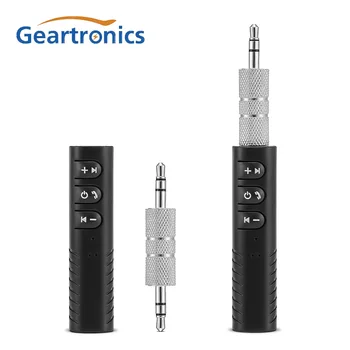 

3.5mm jack Bluetooth Car Kit Universal Hands free Music Audio Receiver Adapter Auto AUX Kit for Speaker Headphone Car Stereo