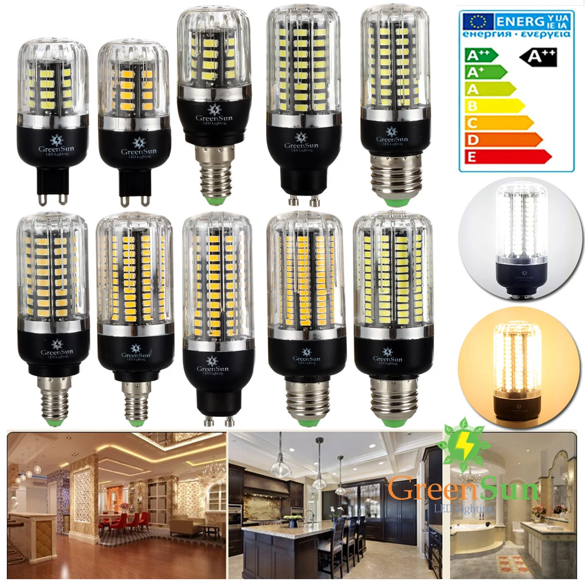 

High Lumens 5736 SMD LED Corn Bulb Light E14 E27 G9 GU10 3W 5W 7W 9W 12W 15W LED Spot Light Lamp 220V Energy Saving