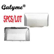 5 шт./партия, новинка, распродажа, серебристый цвет, подходит для GameboyGB, микро батарея, дверная крышка, задняя крышка, GBMicro, Крышка батарейного отсека, GBP GBO DMG