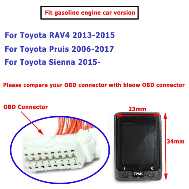 Obd tpms toyota