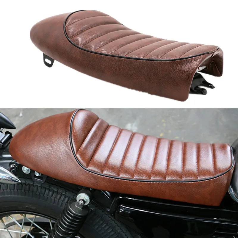 Motorcycle BROWN SADDLE CG125 Retro Refit Motorcycle Seat