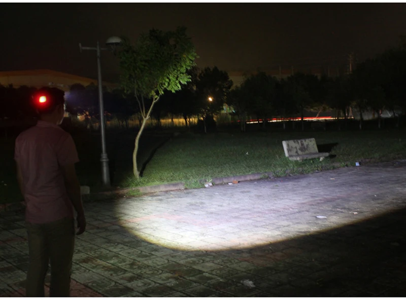 19-head torch led rechargeable