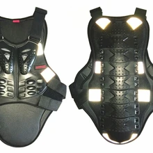 SX041 Защитное снаряжение для езды на мотоцикле, Светоотражающий Жилет, защита для катания на лыжах, защита груди, Защита спины