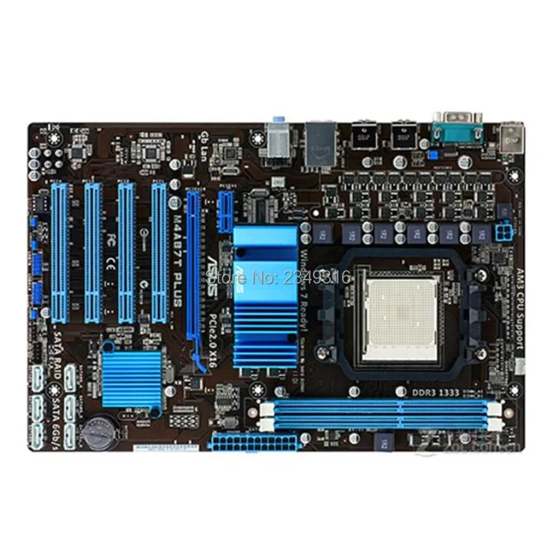 

For Asus M4A87T PLUS Desktop Motherboard 870 Socket Socket AM3 DDR3 Original Used Mainboard