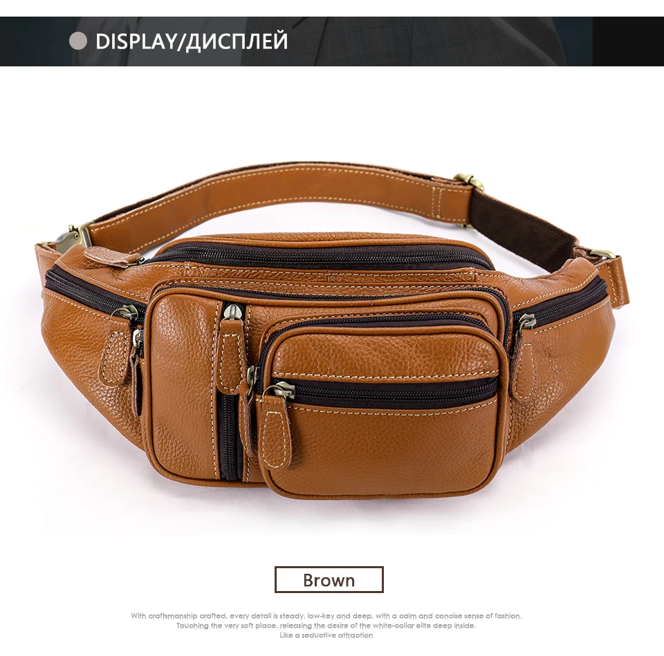 MVA Multi-function поясная барсетка мужские Waists Сумки из натуральной кожи Fanny Pack Телефон поясная сумка сумки сумка для мужчин 8336