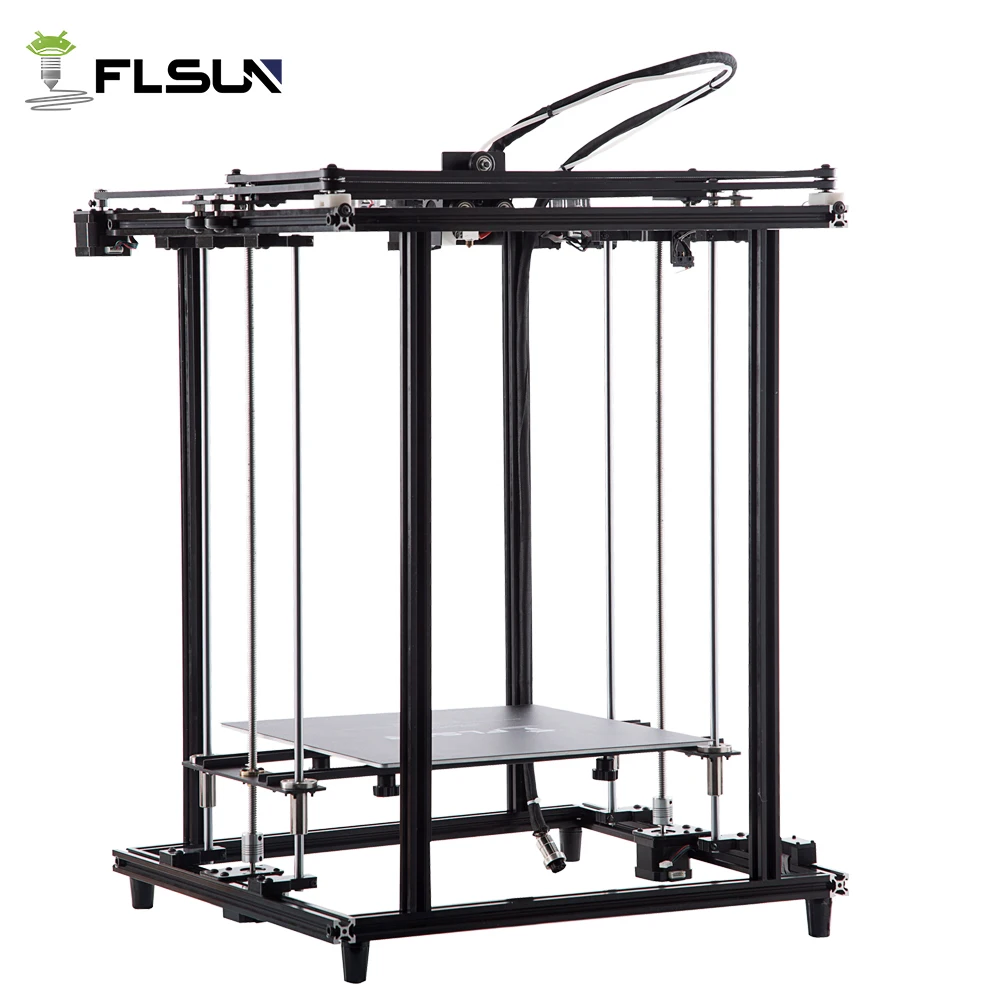 Flsun 3D Printer Pre-assembly printing Size 320*320*460mm Printing Area Metal Frame High Precision Heated Bed Support Flsun 3D Printer Pre-assembly printing Size 320*320*460mm Printing Area Metal Frame High Precision Heated Bed Support