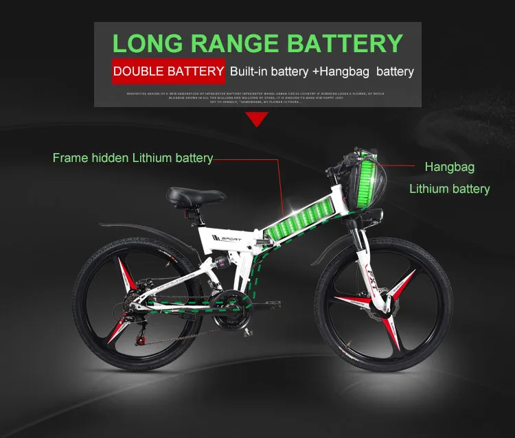 Top 24 inch electric mountain bike 350w high speed brushless motor smart lcd 48V double lithium battery range 80-100km top speed45km 10 Top 24 inch electric mountain bike 350w high speed brushless motor smart lcd 48V double lithium battery range 80-100km top speed45km 10
