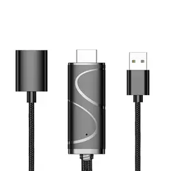 YIKIXI Mirascreen1080P USB к HDMI кабель Micro USB/type-C Интерфейс wifi дисплей ключ Поддержка 4 K Совместимость с Android и IOS