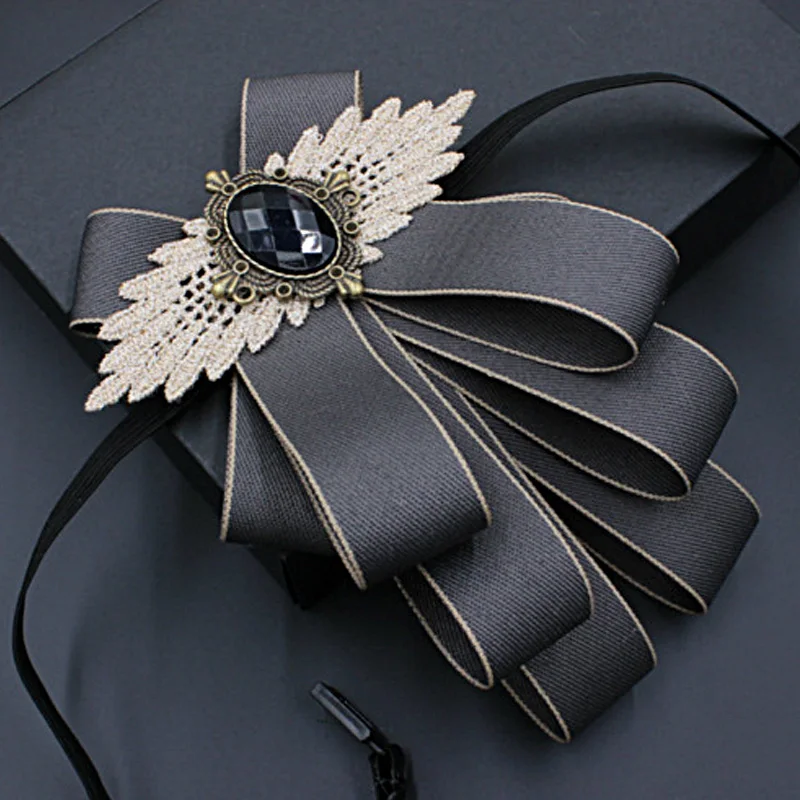 Классический Регулируемый эластичный галстук-бабочка для мужчин и женщин Buisness лента воротник галстук-бабочка мужской свадебный галстук для жениха шейный галстук - Color: 7
