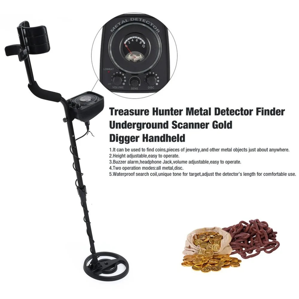 

MD4020 Professtional Underground Metal Detector Adjustable Gold Detectors Treasure Hunter Tracker Seeker Metal Circuit Detector