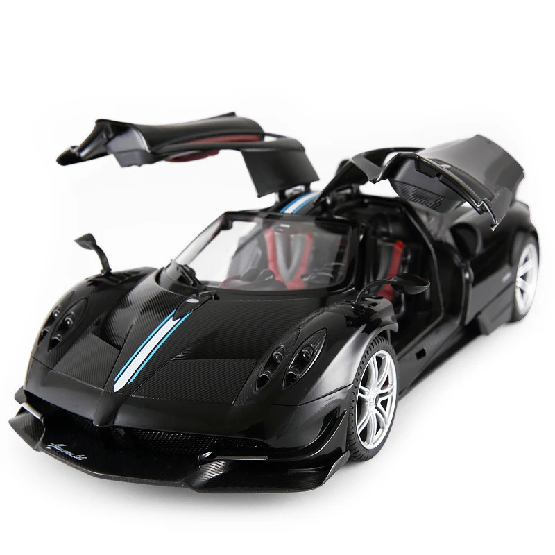 RASTAR rc автомобиль 1:14 Pagani Aeolus пульт дистанционного управления автомобиль usb зарядка открытая дверь Детский Электрический пульт дистанционного управления игрушка 75460 - Цвет: Черный