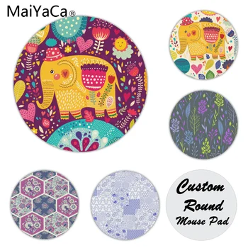 

MaiYaCa High Quality Ethnic style mouse pad gamer play mats Size for 200x200x2mm and 220x220x2mm Small Mousepad